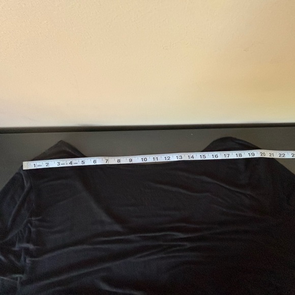 Torrid Sz 4 (Plus Sz US 4X) Super Soft Elbow Sleeve Bodycon Ruched Dress Black - Picture 11 of 15